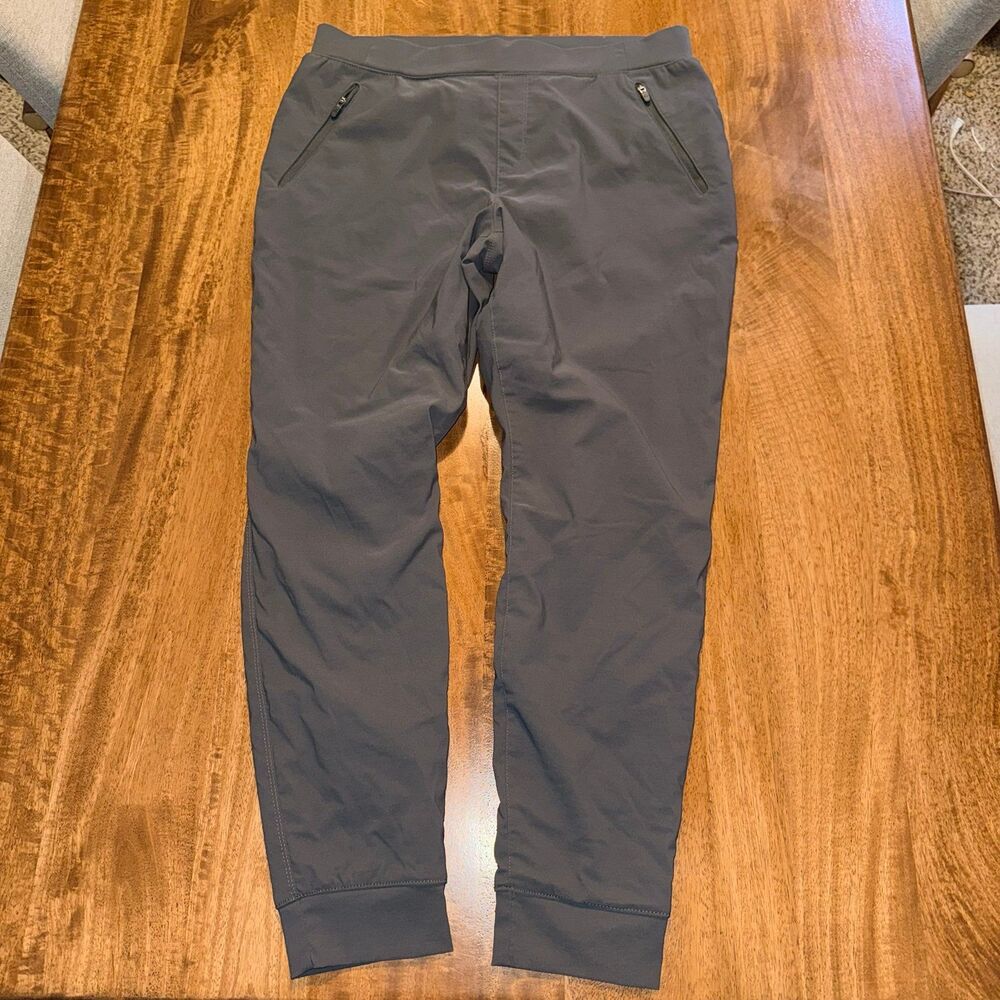 Eddie Bauer First Ascent Womens Size 10 Gray Jogger Pants Fleece Lined
